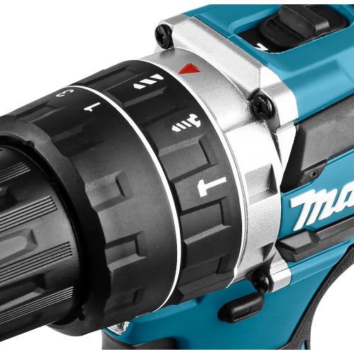 Perceuse visseuse à percussion 18 V + 2 batteries 5 Ah + chargeur + coffret MAKPAC MAKITA DHP484RTJ photo du produit Secondaire 5 L