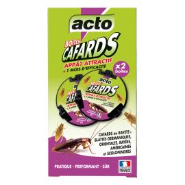 Boites-appât Acto cafards au spinosad – ACAF7 photo du produit Principale M