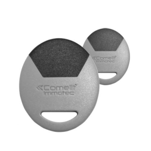 Badge MIFARE format porte clé gris/bleu - COMELIT - CLE/GB pas cher