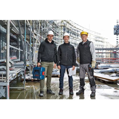 Veste chauffante à capuche idéale pour garder le corps au chaud taille M BOSCH 06188000GC photo du produit Secondaire 4 L
