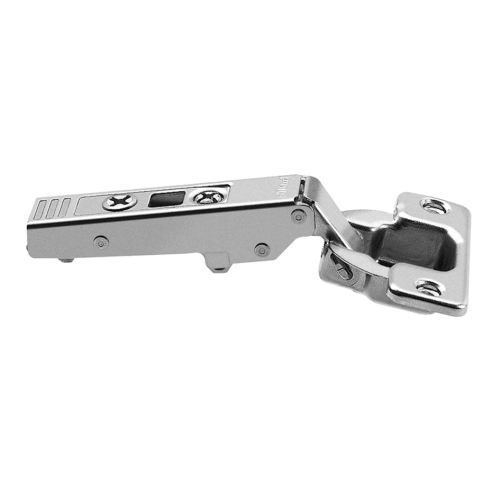 Charnières invisibles pour portes en applique clip top 107° droite à visser (vendu sans embase) - BLUM - CHA75T155 pas cher