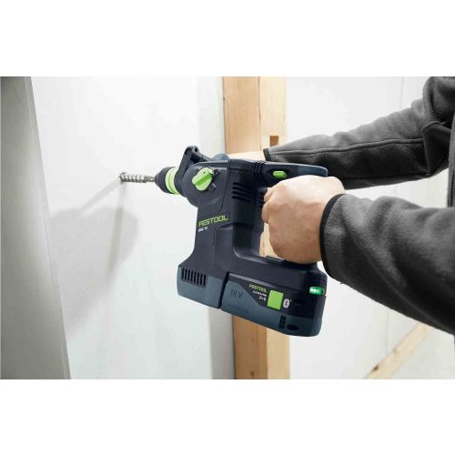 Perforateur burineur SDS-Plus 18 V KHC 18 5,0 EBI-Plus + 2 batteries 5 Ah + chargeur + coffret Systainer FESTOOL 577448 photo du produit Secondaire 3 L