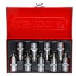 Coffret de 9 douilles tournevis ULTIMATE Torx® 1/2 '' T20 à T60 KS TOOLS 922.1890 photo du produit Secondaire 4 S