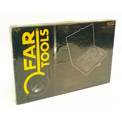 Coffret de tarauds et filières 40 pièces FARTOOLS 114370 photo du produit Secondaire 2 L