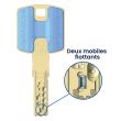 Serrure en applique monopoint MX4500 HQ2 horizontale à tirage droite Héraclès MX-4553-HQ2-1 photo du produit Secondaire 2 S
