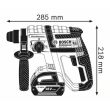 Perforateur SDS Plus sans-fil Bosch GBH 18 V-EC 18 V + 2 batteries Procore 4Ah + chargeur + L-Boxx photo du produit Secondaire 4 S