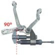 Jeu d'extracteurs de vis de blocage avec vis hydraulique 65-125 mm KS TOOLS 670.0075 photo du produit Secondaire 5 S