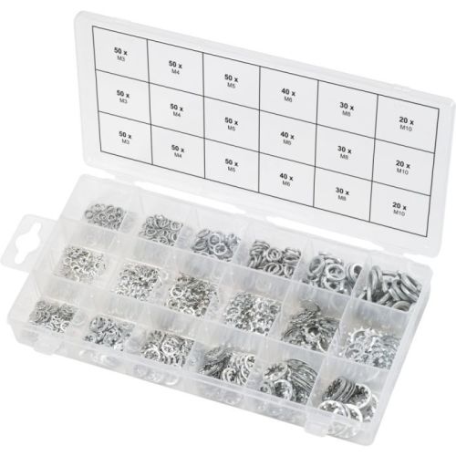 Assortiment de rondelles et de rondelles dentées x720 KS TOOLS 970.0240 photo du produit Secondaire 1 L