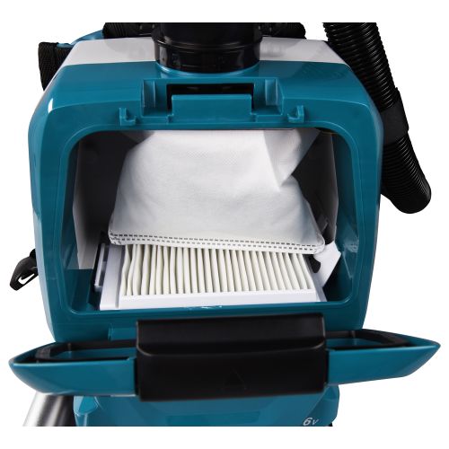 Aspirateur dorsal 2 x 18 V Li-Ion LXT 110 mbar (sans batterie ni chargeur) en boîte carton MAKITA DVC261ZX14 photo du produit Secondaire 5 L