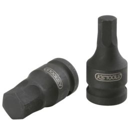 Douille tournevis à chocs Ks Tools 6 pans 3/8'' 12 mm - 515.1592 photo du produit Principale M