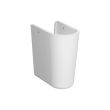 Cache siphon blanc fermeture à ressort - VITRA - 5281L003-7201 pas cher