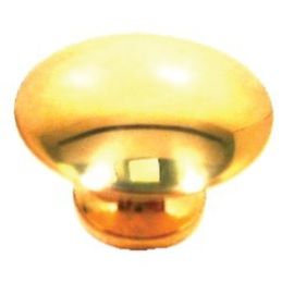 Bouton lentille Select Hardware laiton poli - 11183 photo du produit Principale M