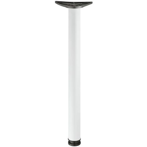 Pied de table RONDELLA diamètre 60 mm hauteur 710 mm finition blanc 635.24.775 photo du produit Principale L