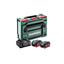 Set de base 2 batteries 18V LIHD 5,5 Ah Metabo + chargeur ASC 145 en coffret metaBOX 145 - 685077000 photo du produit Principale M