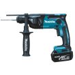 Perforateur SDS Plus 18V + 2 batteries 4Ah + chargeur + coffret Makpac 3 - MAKITA - DHR165RMJ pas cher Secondaire 1 S