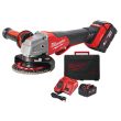 Meuleuse d'angle 18 V M18 ONEFSAG125XPDB-502X 125 mm + 2 batteries 5 Ah + chargeur rapide + HD BOX MILWAUKEE 4933478435 photo du produit