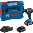 Perceuse-visseuse 18V GSR 18V-55 Professional + 2 batteries 4Ah + chargeur + coffret L-BOXX - BOSCH - 06019H5200 pas cher