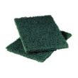 Tampon abrasif Scotch-Brite Recural 96 vert 15,8 x 22,4 cm pack de 20 pièces 575052 photo du produit