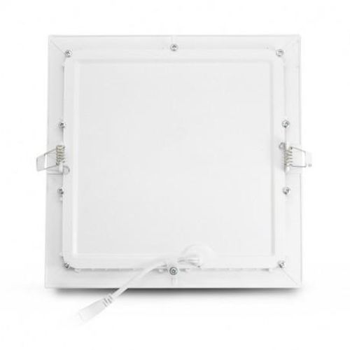 Plafonnier LED SLIMY CARRE blanc 219 x 219 mm 18 W 4000 K MIIDEX LIGHTING 77641 photo du produit Secondaire 1 L