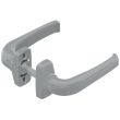 Béquille double Crystal argent RAL9006 LA CROISEE DS DS8000-007 photo du produit