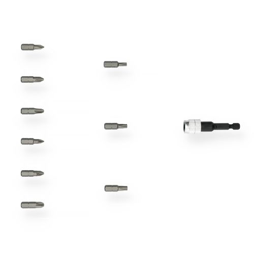 Coffret d'embouts de vissage 10 pièces HANGER 250014 photo du produit Secondaire 2 L