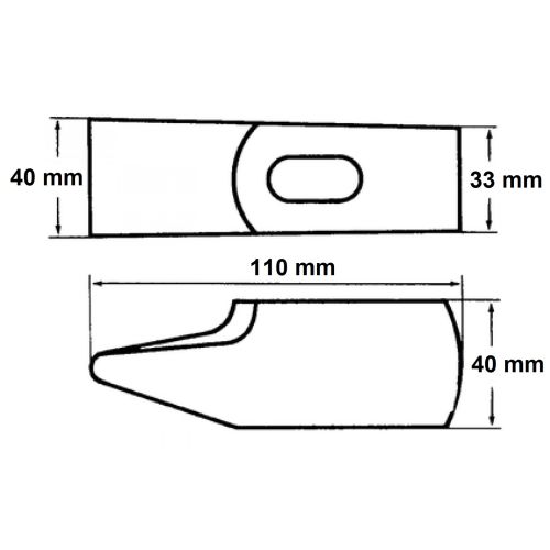 Marteau rivoir de mécanicien manche composite Carbon quadri-matière 330mm - MOB - 0001400701 pas cher Secondaire 1 L