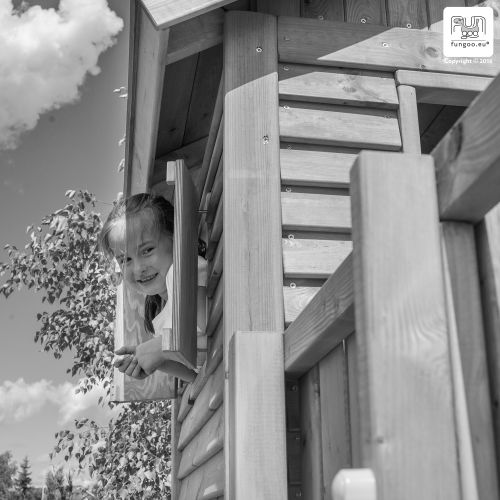 Aire de jeux Maxi set Play box - FUNGOO - 03526PT pas cher Secondaire 4 L