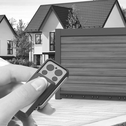 Télécommande 4 boutons à clapet pour motorisation de portail - AVIDSEN - 114253 pas cher Secondaire 3 L