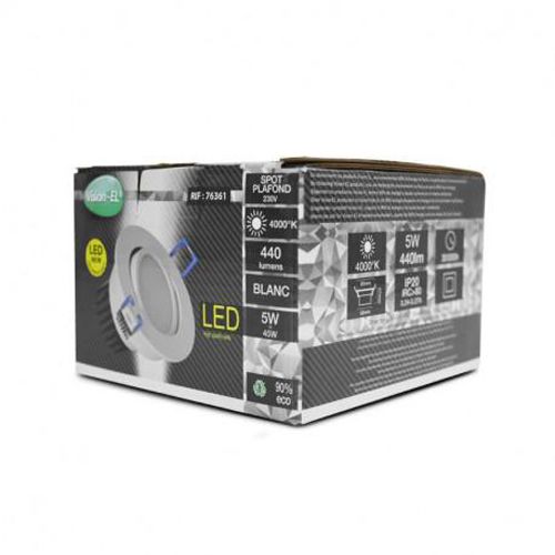 Spot LED SPARK orientable avec alimentation électronique 5 W 4000 K MIIDEX LIGHTING 76361 photo du produit Secondaire 4 L