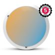 Hublot LED RONDO CCT II Blanc D 300 15W - MIIDEX - 101091 pas cher