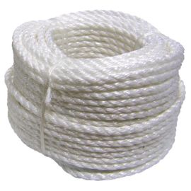 Cordage polypropylène blanc 16mm couronne de 100m - CORDERIES TOURNONAISES - 31/1746 pas cher Principale M