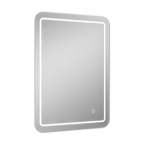 Miroir de salle de bains avec éclairage LED 70x50cm - PRADEL - 555891 pas cher