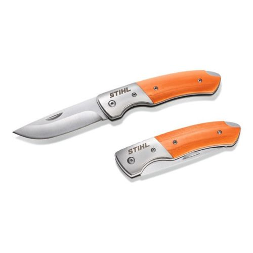 Couteau de poche avec lame en acier inoxydable STIHL 0421-600-0108 photo du produit