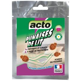 Plaquette Acto punaises de lit - acariens - PUNAIS7 photo du produit Principale M