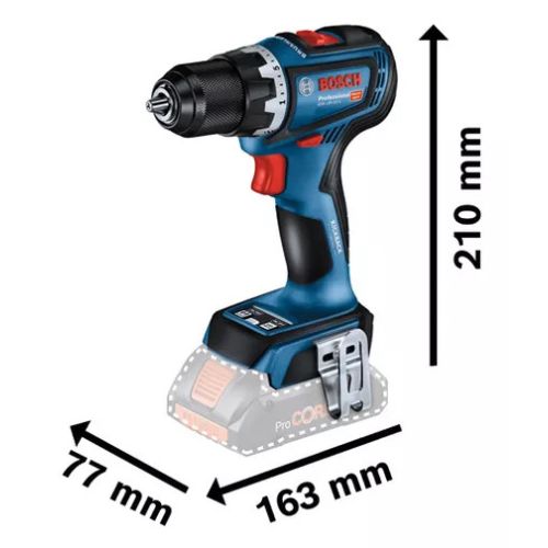 Perceuse-visseuse 18V GSR18V-90C brushless + 3 batteries ProCORE 4Ah + chargeur en coffret L-BOXX - BOSCH - 0615A5002R pas cher Secondaire 3 L