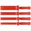 Jeu de grattoirs plats en PVC souple 4 pièces KS TOOLS 911.8130 photo du produit