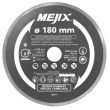 Disque diamant D180mm avec bague de réduction 25,4/22,2mm - MEJIX - 180011 pas cher