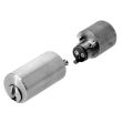 Jeu de cylindre rond pour serrure en applique V5 diam&egrave;tre 25mm longueur 45mm - VACHETTE - 19441000 pas cher