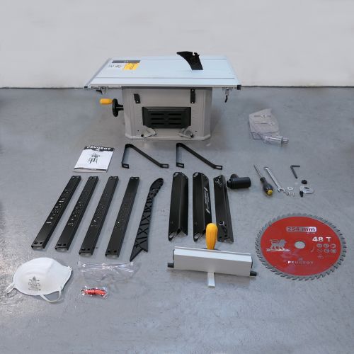 Scie de table et d'établi 1800 W PEUGEOT OUTILLAGE 132003 photo du produit Secondaire 8 L