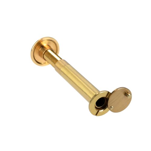 Microviseur pour porte de 60 à 80mm et 85 à 120mm diamètre 12mm laiton poli - HERACLES - MICRO-32 pas cher Secondaire 3 L