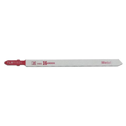 Pack de 5 lames de scie sauteuse TLM11021 pour métal 110 mm HANGER 150208 photo du produit