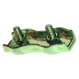 Serre câble plat avec 2 boulons Levac en inox - 5287 A photo du produit Principale M