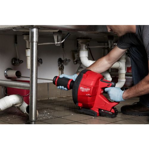 Déboucheur à tambour 18 V FUEL M18 FDCPF10-201C 10 mm + batterie 2,0 Ah + chargeur MILWAUKEE 4933459685 photo du produit Secondaire 4 L