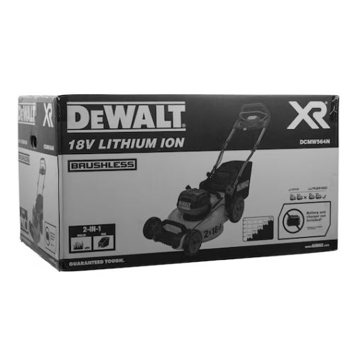 Tondeuse XR Flexvolt 18V (sans batterie ni chargeur) en boîte carton - DEWALT - DCMW564N pas cher Secondaire 10 L