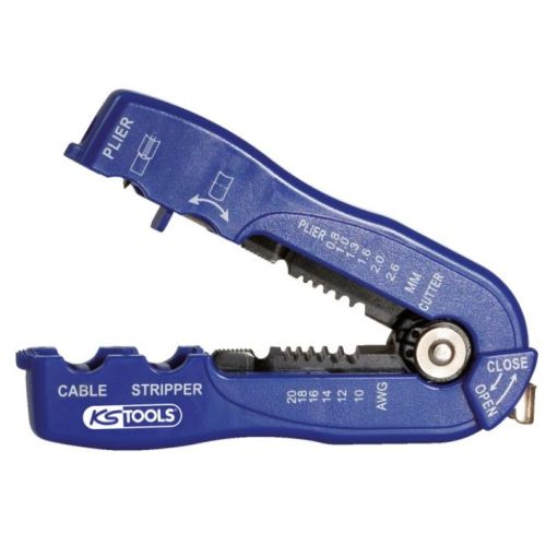 Pince &agrave; d&eacute;nuder multifonction taille 2 de 0,8 &agrave; 2,6 mm&sup2; KS TOOLS 115.1252 photo du produit