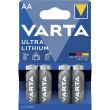 Piles ULTRA LITHIUM 1,5V LR06 AA - VARTA - 6106301404 pas cher