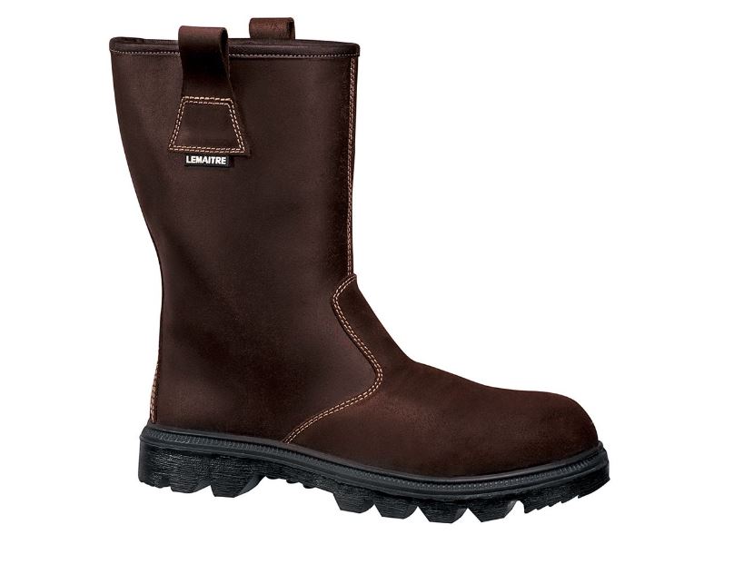 Bottes de sécurité fourrées MOON S3 CI SRC brun P42 - LEMAITRE SECURITE - MOONS30BF-42