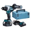 Perceuse-visseuse 18 V + 2 batteries 5 Ah + chargeur rapide + coffret MAKPAC MAKITA DDF486RTJ photo du produit