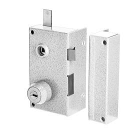 Mécanisme 3 points en applique MX2500 SR vertical à fouillot droit blanc - HERACLES - MX-2510.001 pas cher Principale M