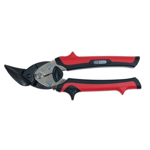 Mini cisaille à tôle coupe à droite rouge 180 mm tête 20 x 25 mm KS TOOLS 118.0153 photo du produit